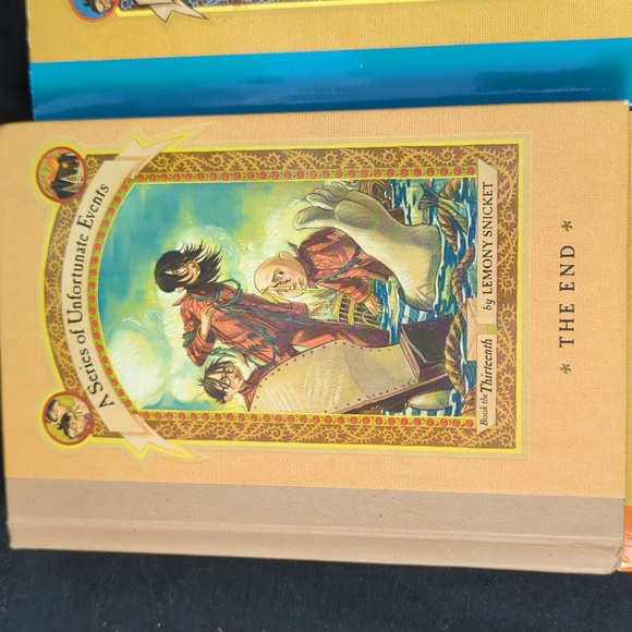 LOT OF 4 LEMONY SNICKET BOOKS 1 HARDBACK - Picture 2 of 10